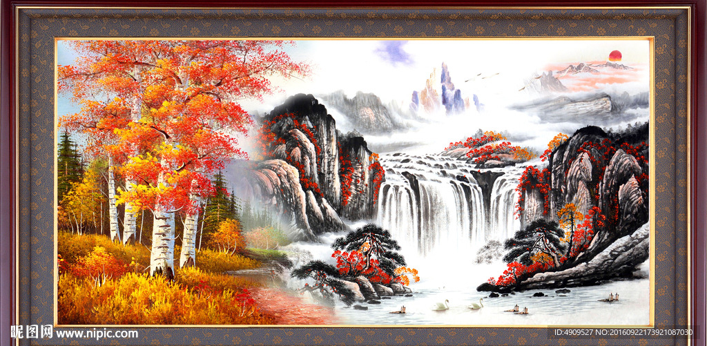 国画山水
