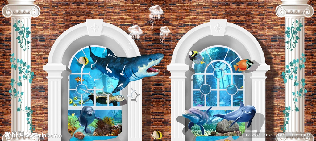 3D海洋立体画