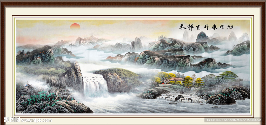 国画山水