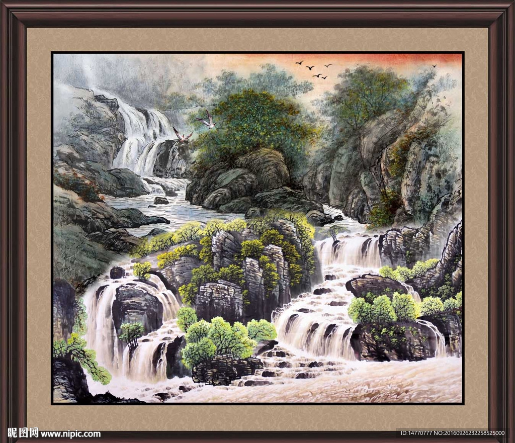 国画山水