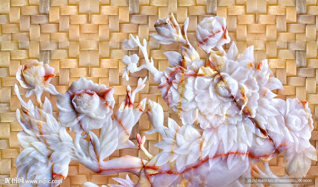 玉雕背景墙