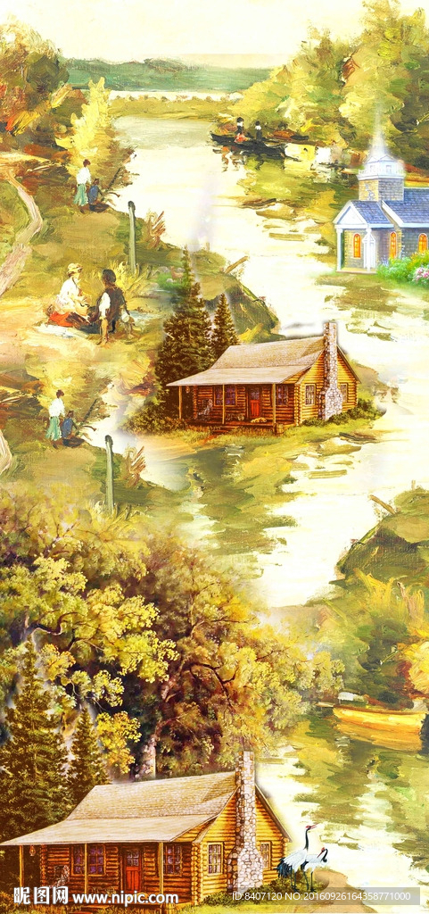 风景油画