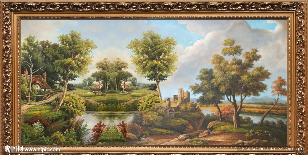 风景油画