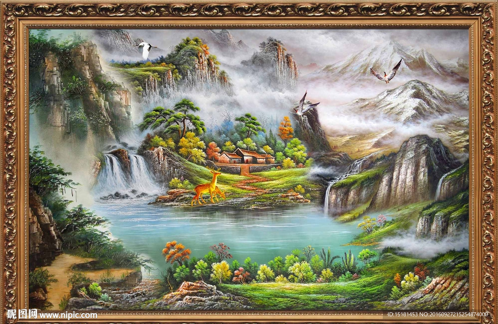 风景油画