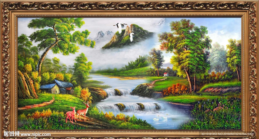 风景油画