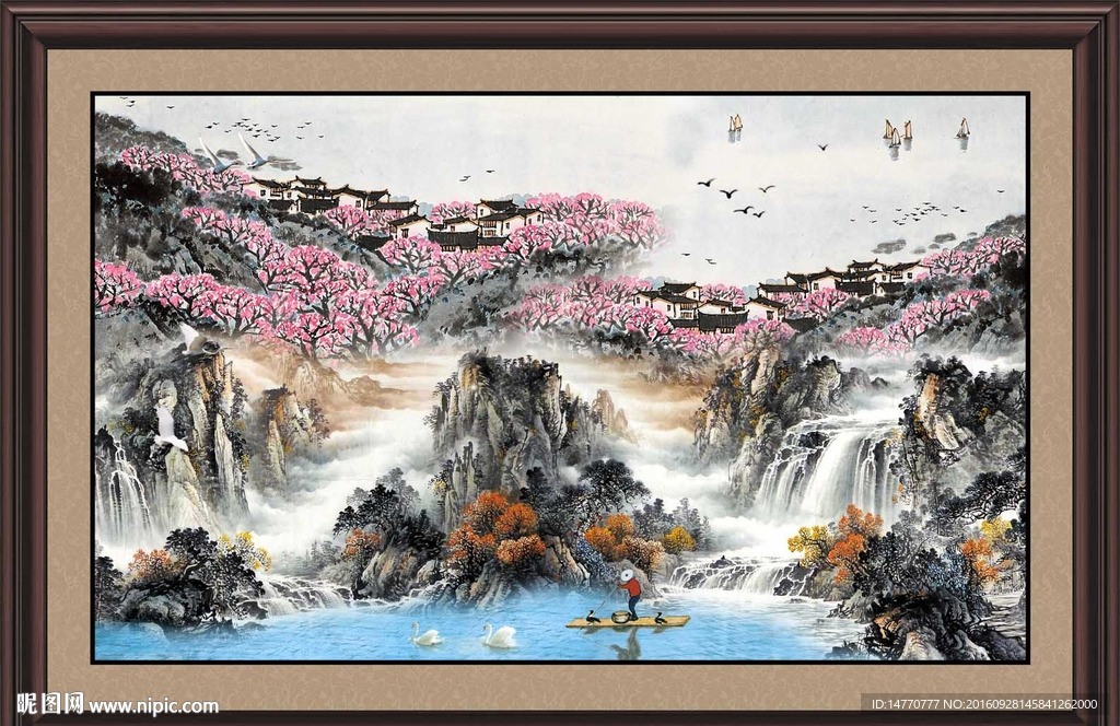 国画山水