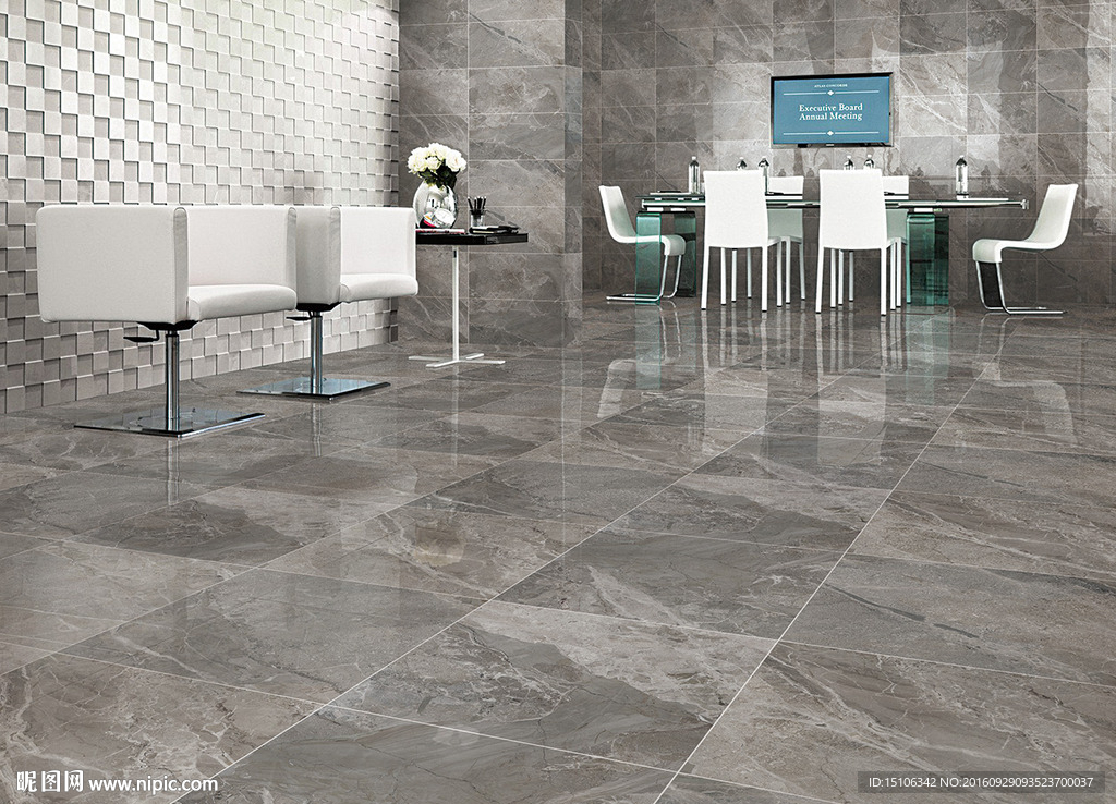 过道分层效果图