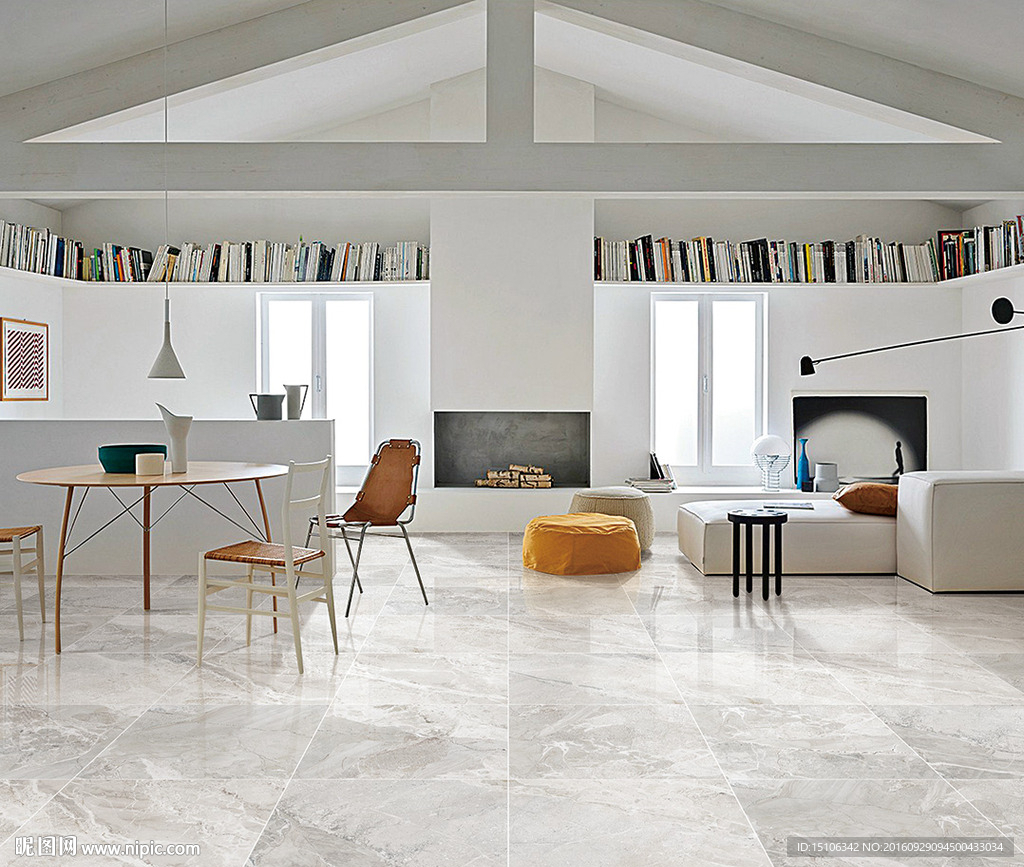 阅读室分层效果图