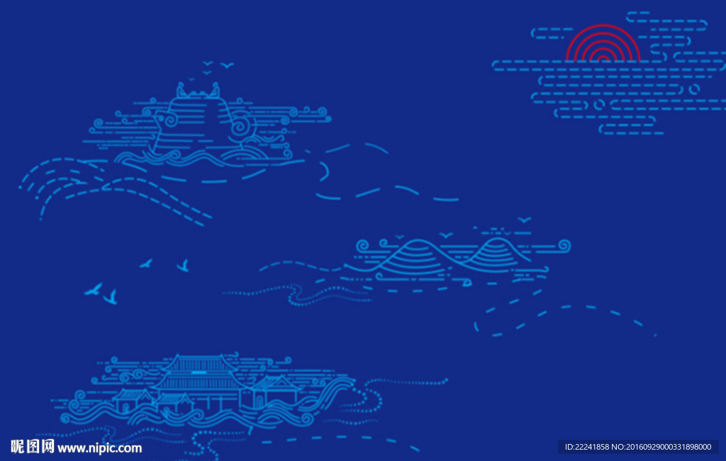 禅意山水 品茶论道