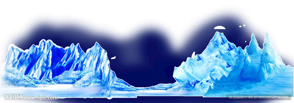 冰山背景大图