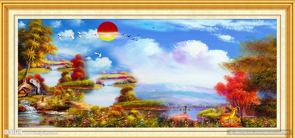 油画