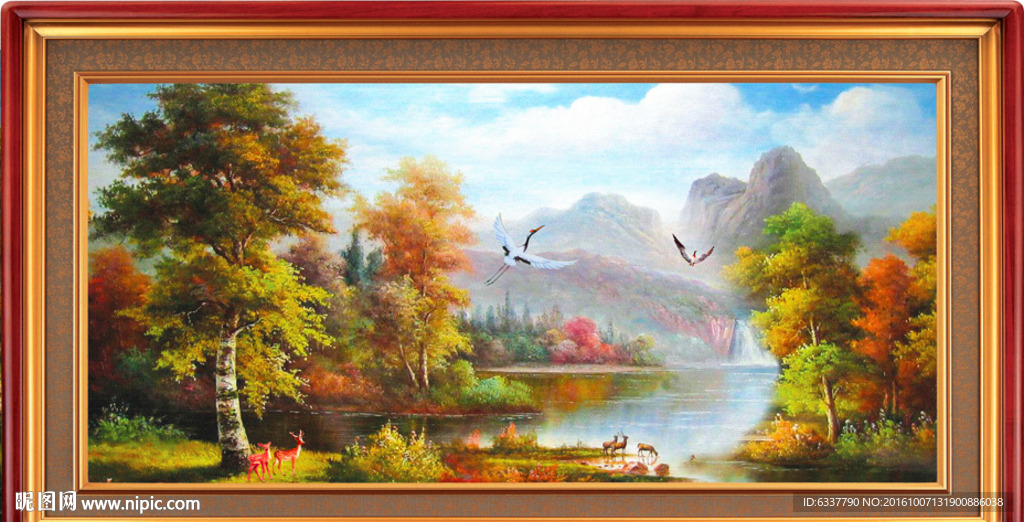 油画风景