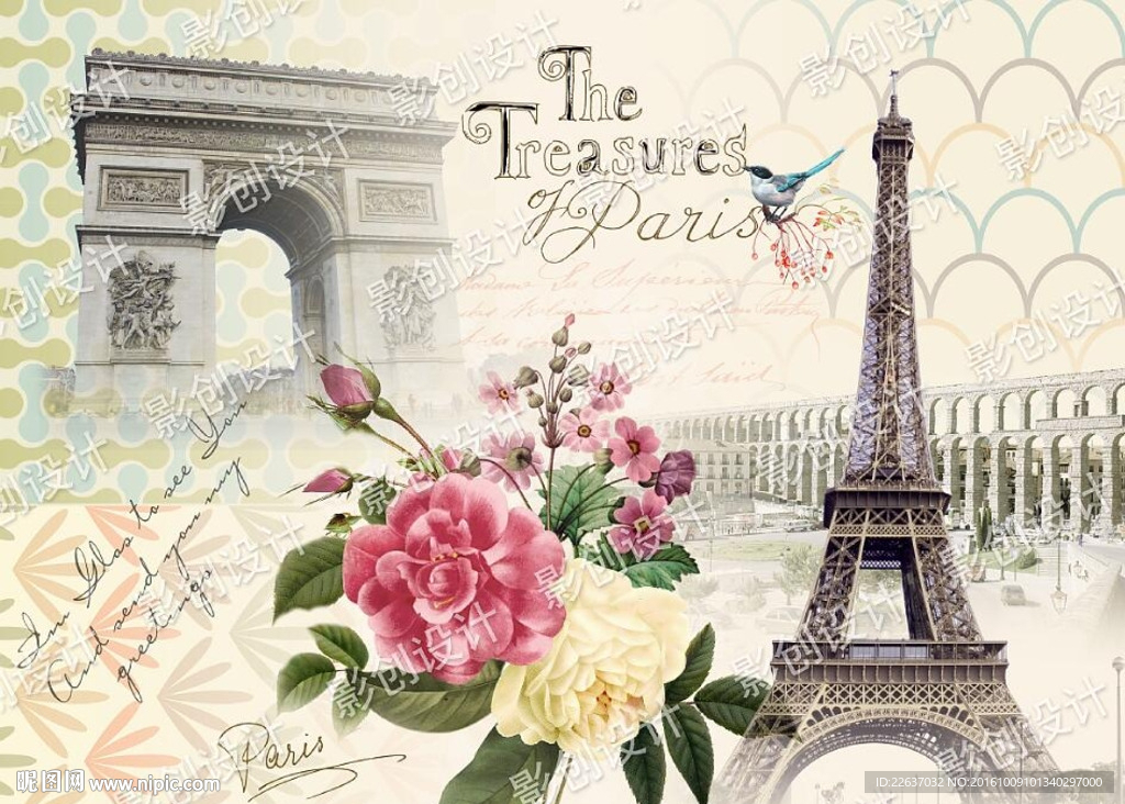 欧美风格装饰画