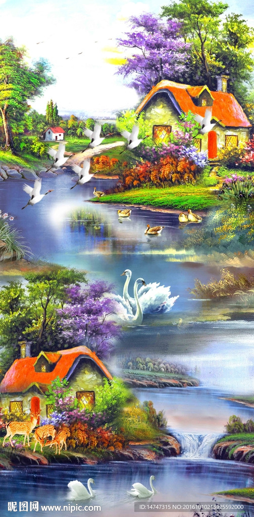 风景油画