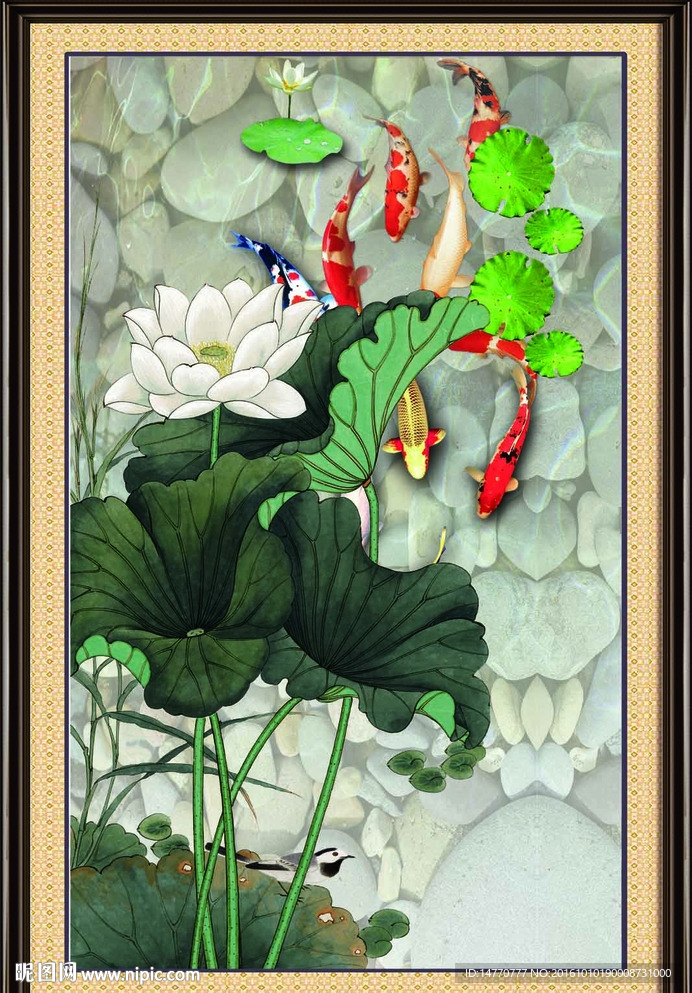 荷花图
