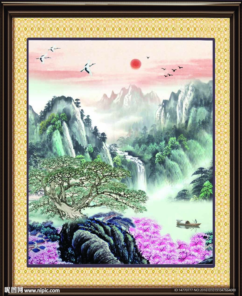 山水风景国画