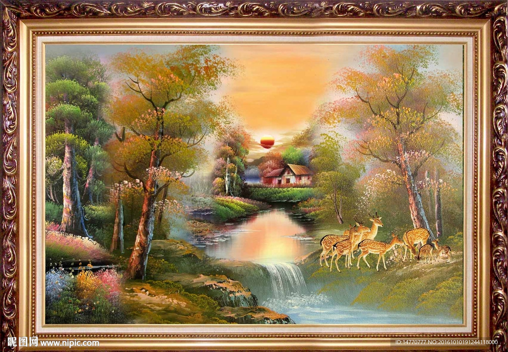 风景油画