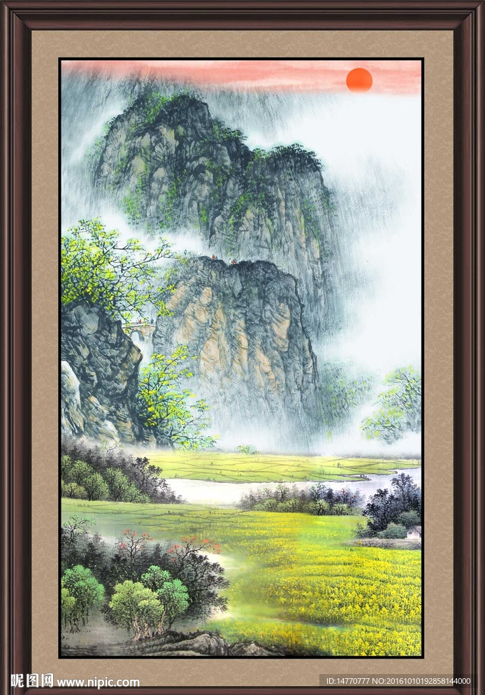 国画山水