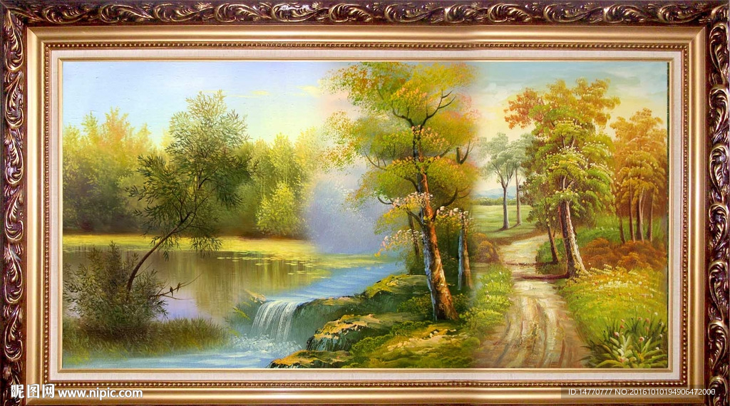 风景油画
