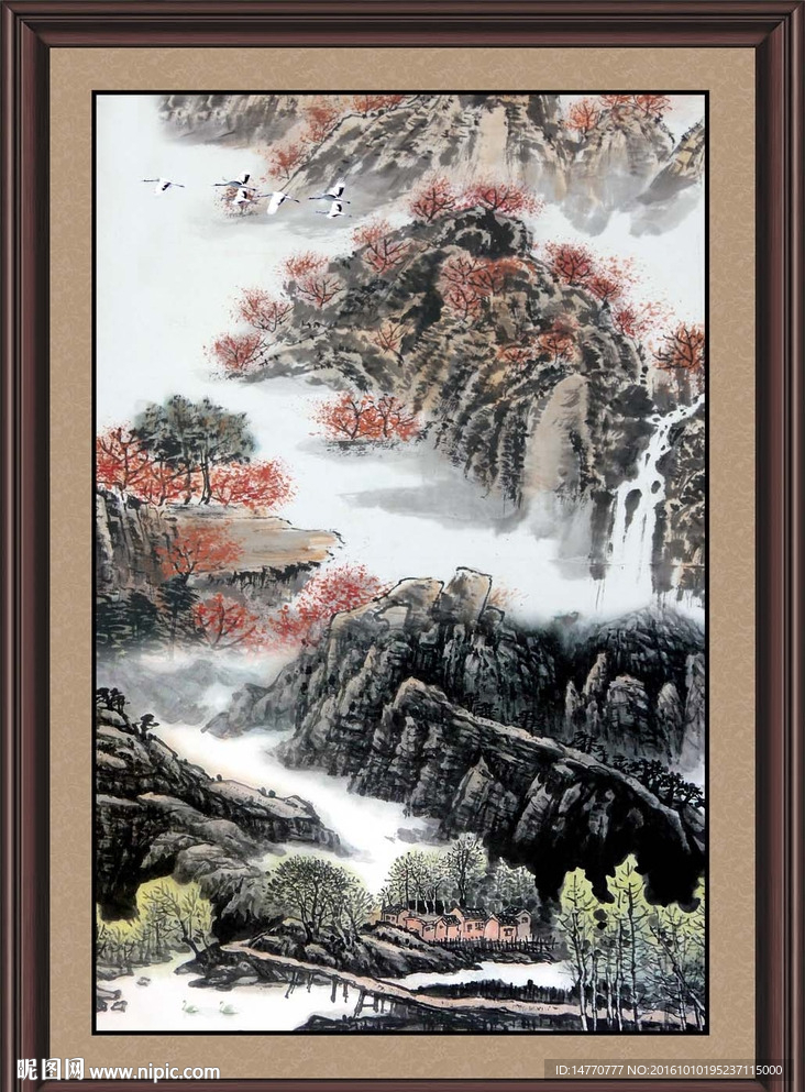 国画山水