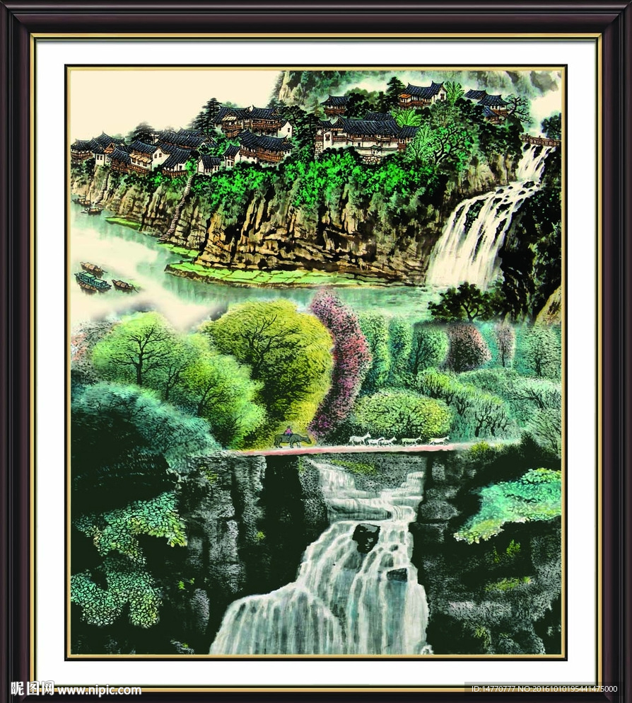 国画风景