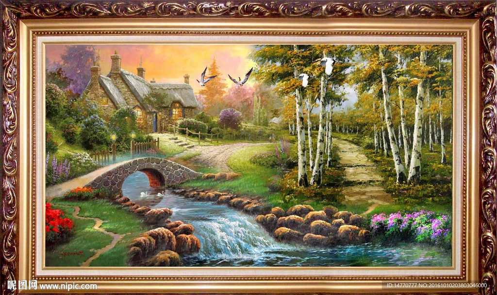 风景油画