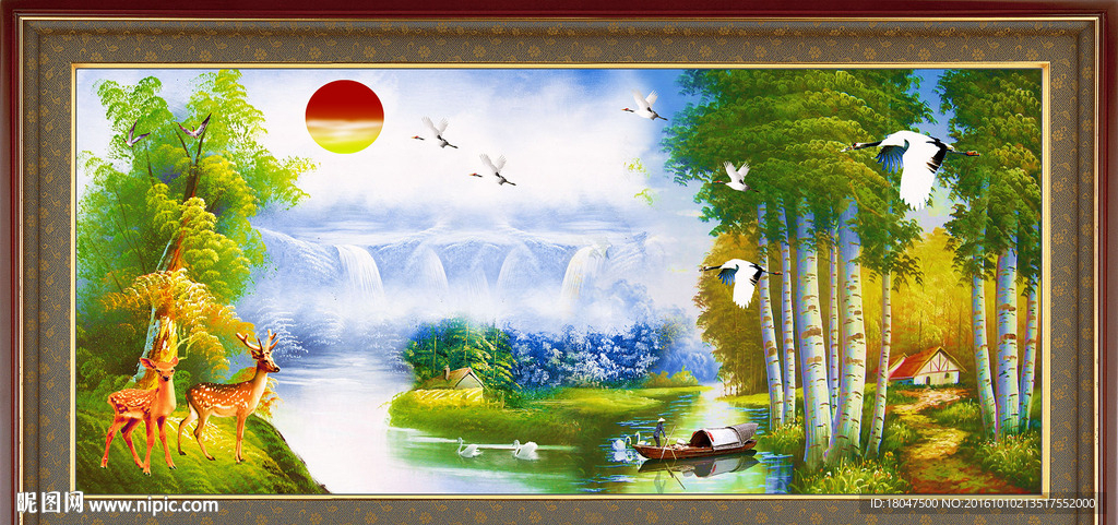 油画