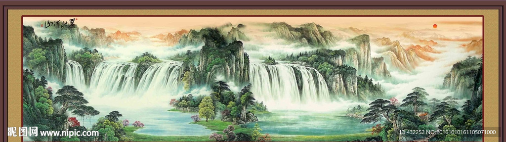 国画山水