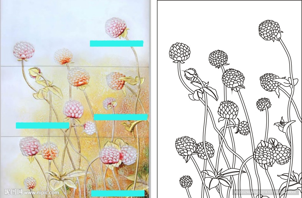 花