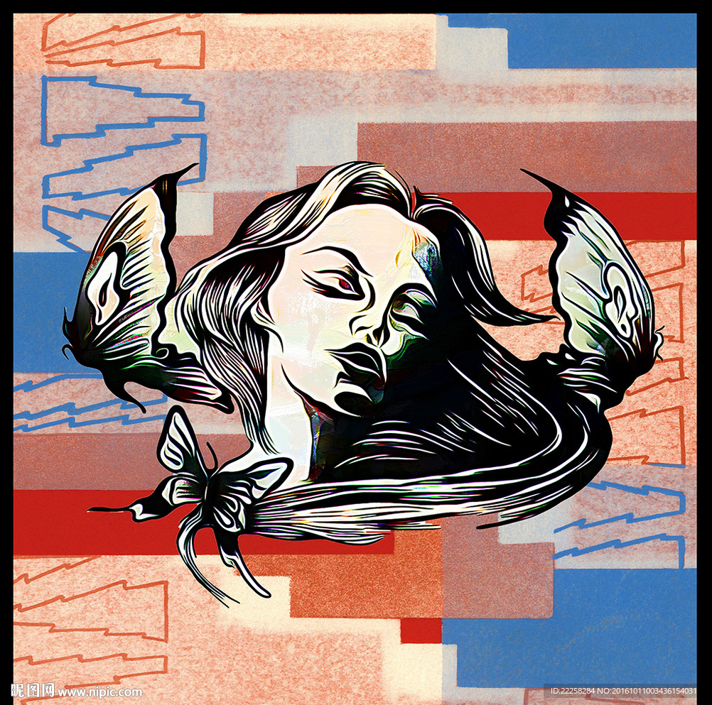 女人装饰画