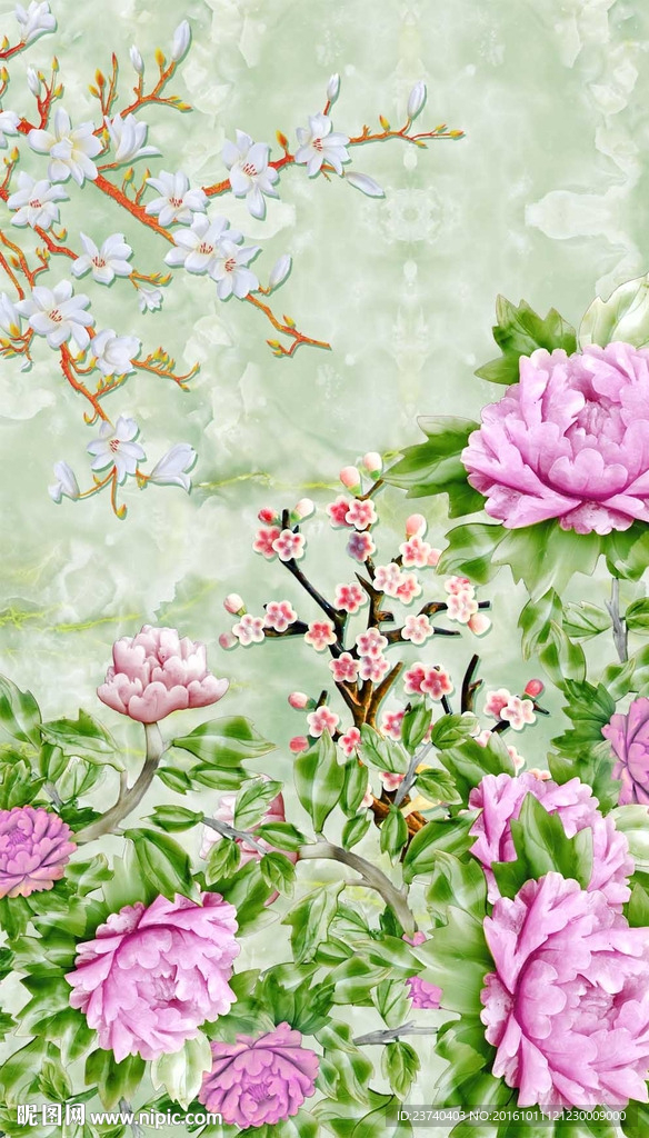 玉雕背景墙