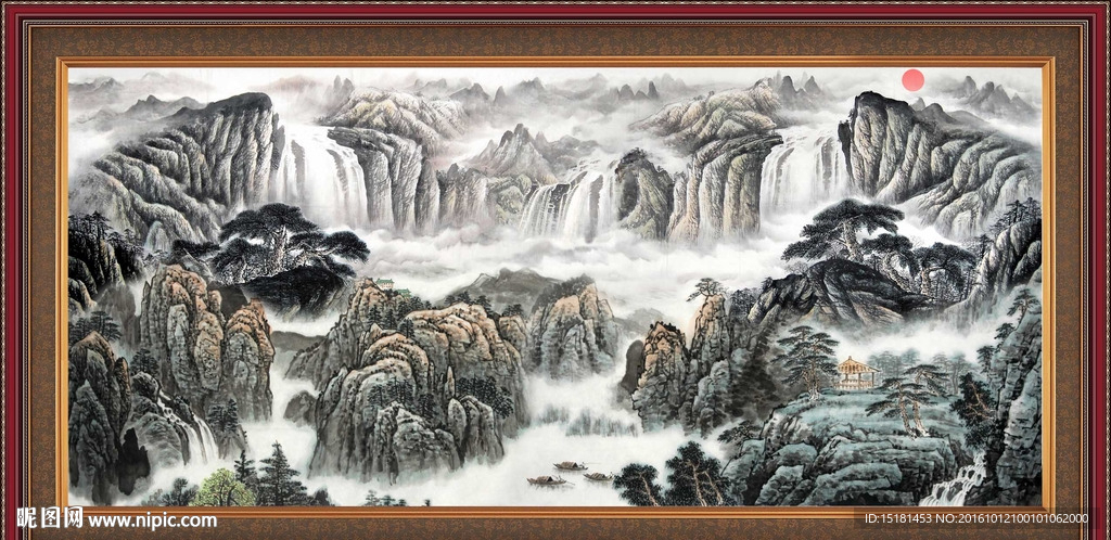 国画山水
