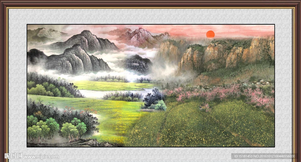 国画山水