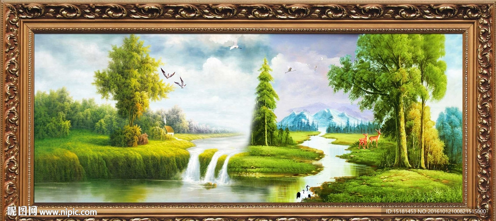 风景油画