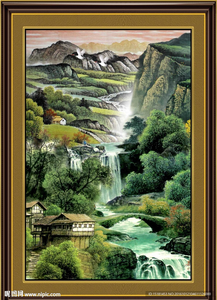 国画山水