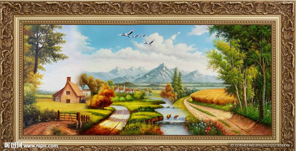 风景油画