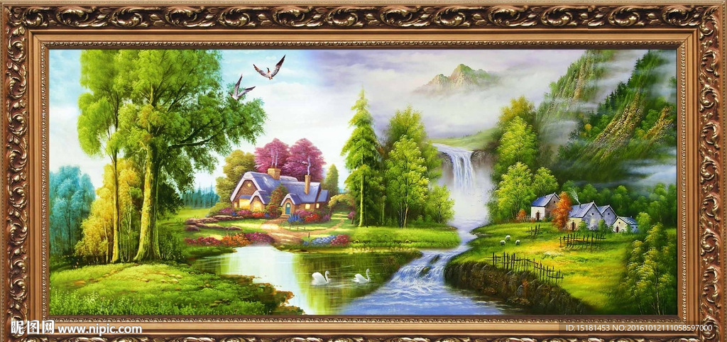 风景油画