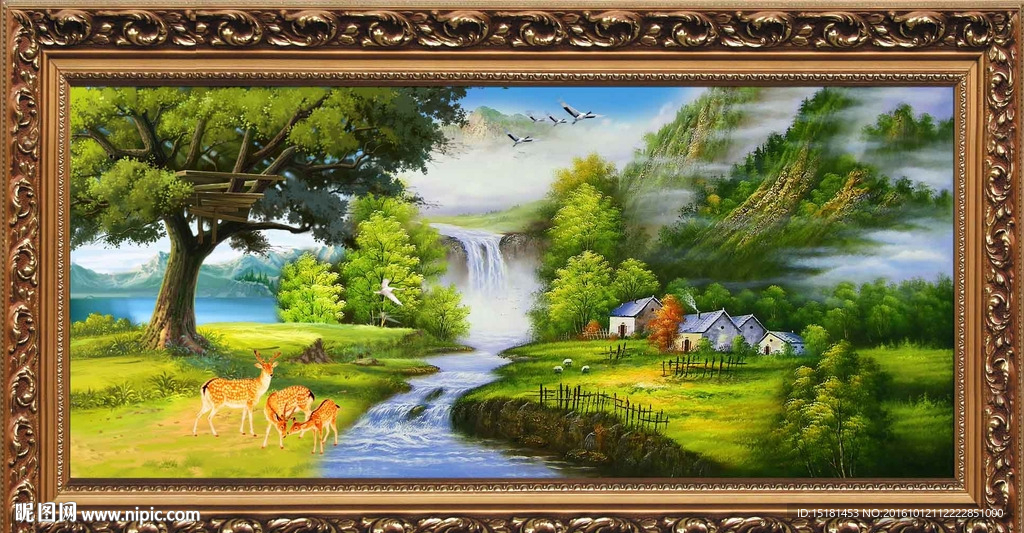 风景油画