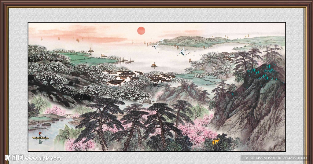 国画风景