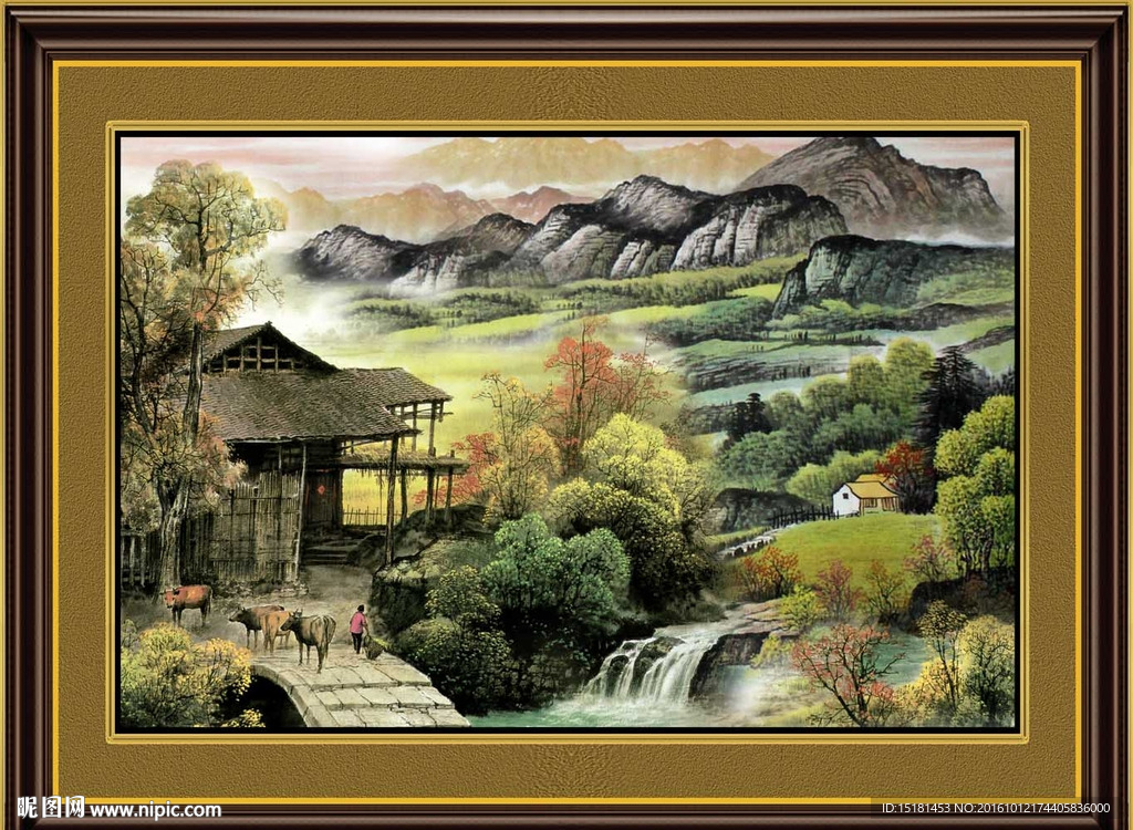 国画山水