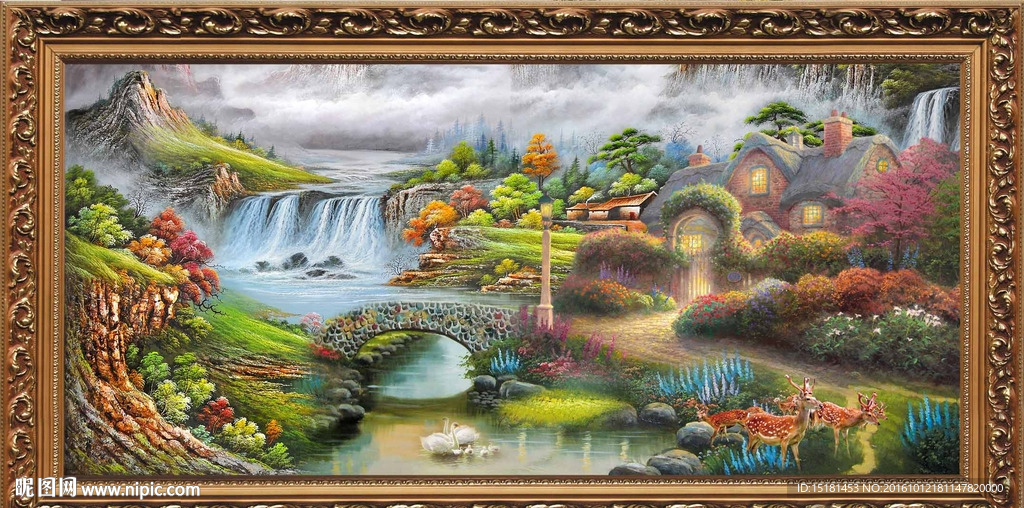 风景油画