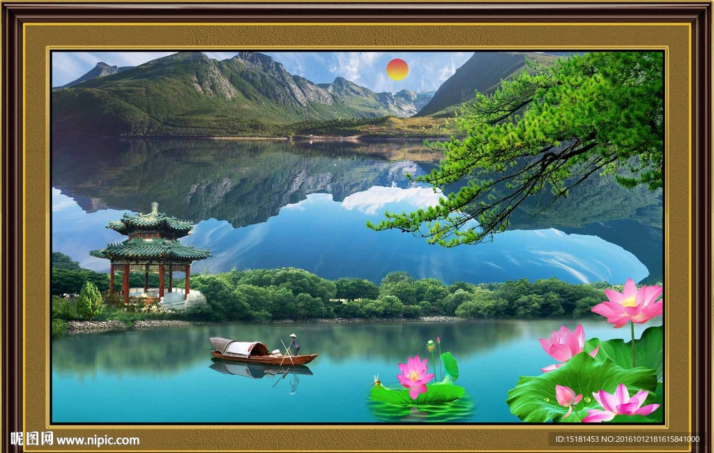 风景画 山水