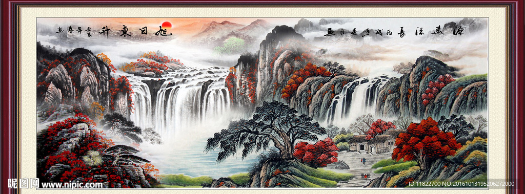 山水风景画