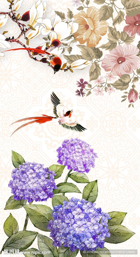 花鸟玄关