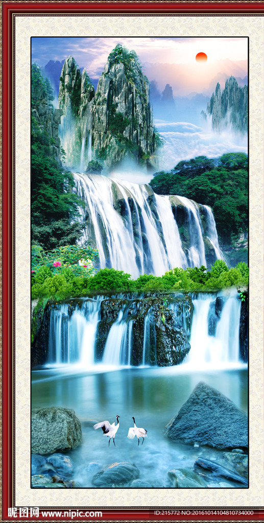山水挂画