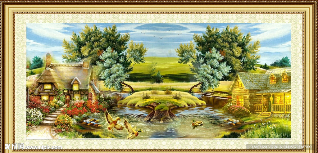 油画