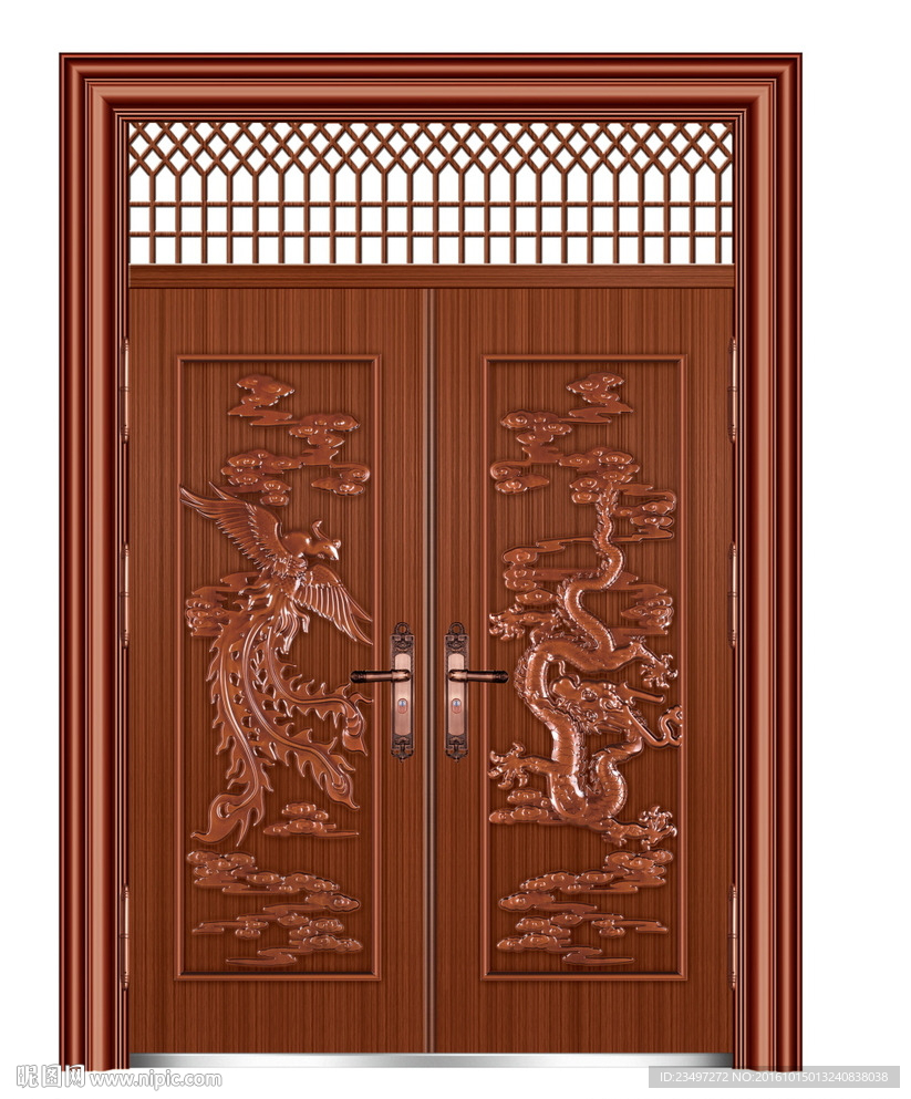 仿铜门
