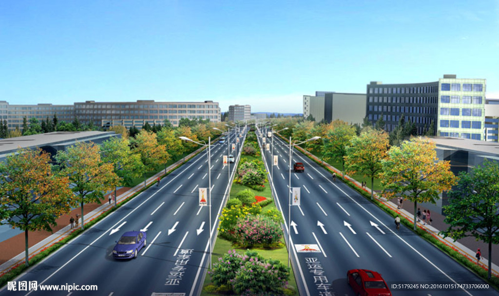 道路高清psd分层