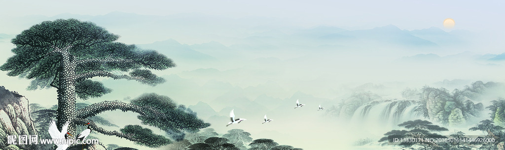 水墨画背景