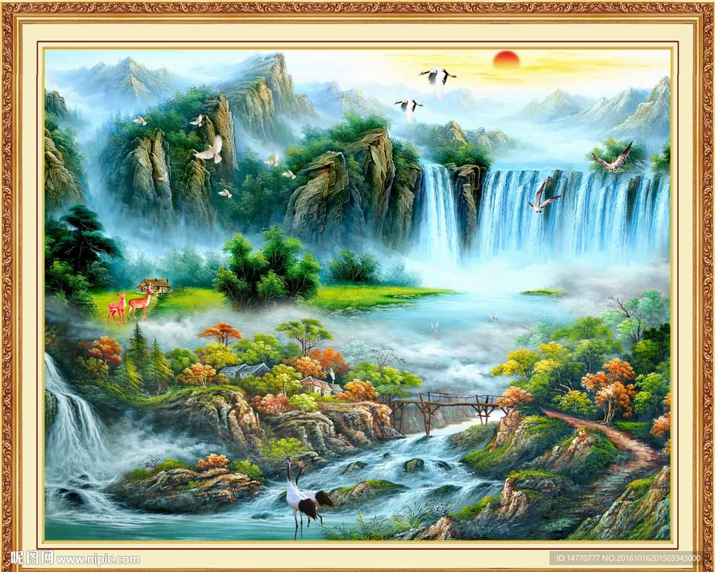 风景油画